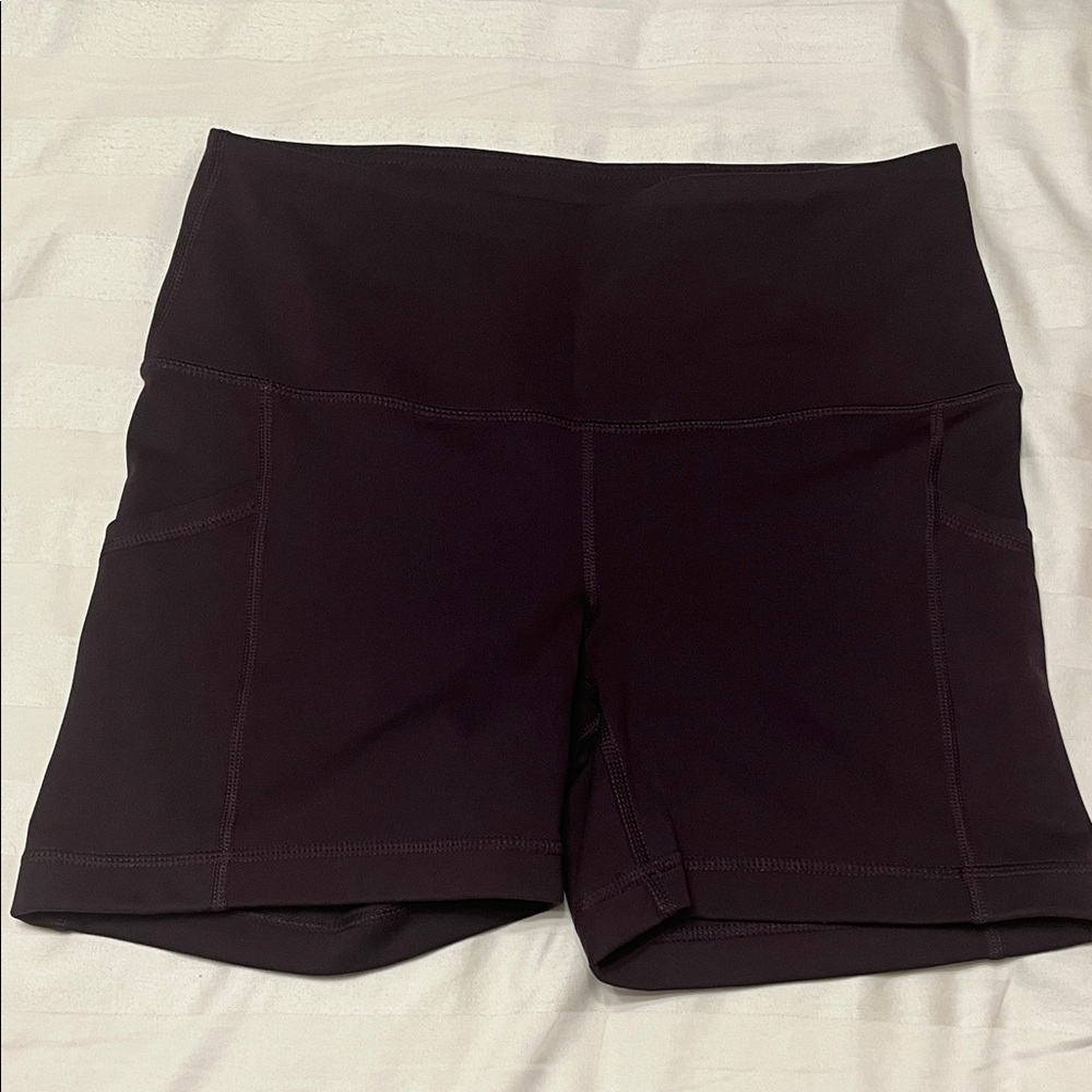 Yogalicious Dark Purple Bike Shorts